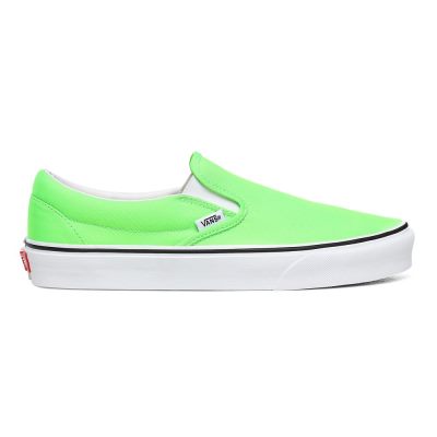 Vans Neon Classic Slip-On - Erkek Slip-On Ayakkabı (Yeşil)